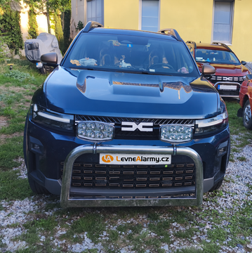 Přídavná LED dálková světla na Dacii: zkušenost