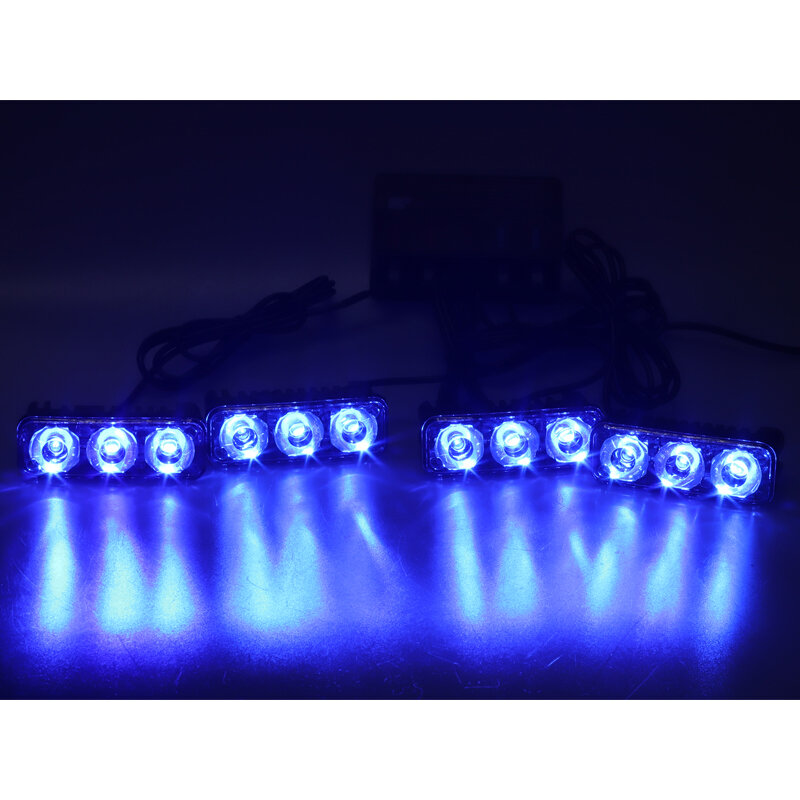 Predator Led PREDATOR LED vnější bezdrátový, 12x LED 1W, 12V, modrý kf326wblu ...