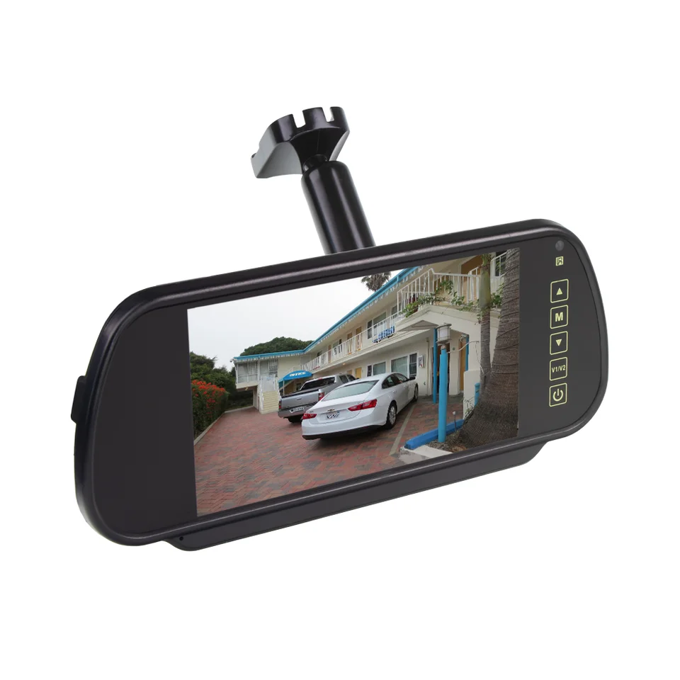 Monitor ve zpětném zrcátku