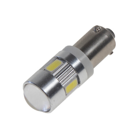 LED BAX9s bílá, 12-24V, 6LED/5730SMD