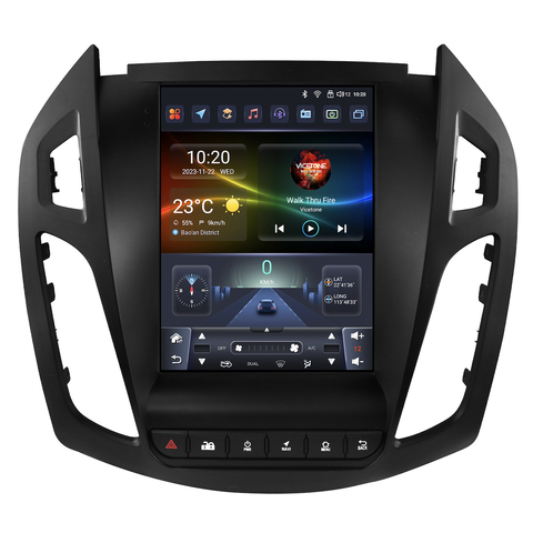 HIZPO FDCNT9701 9,7“ Android 13 Autorádio pro Ford Tourneo Connect / Transit Connect Model: 8S9701 (8+128GB) CHR3401_8S9