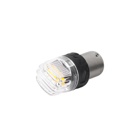 LED BAU15S oranžová, 12V, 16LED 2835SMD 95BR-BAU15S-01o