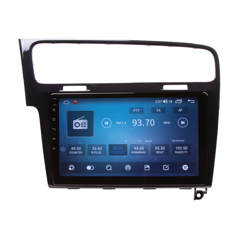 Autorádio pro VW Golf 7 s 10,1&quot; LCD, Android, WI-FI, GPS, Carplay, Bluetooth, 2x USB, 4G 80813Abl4