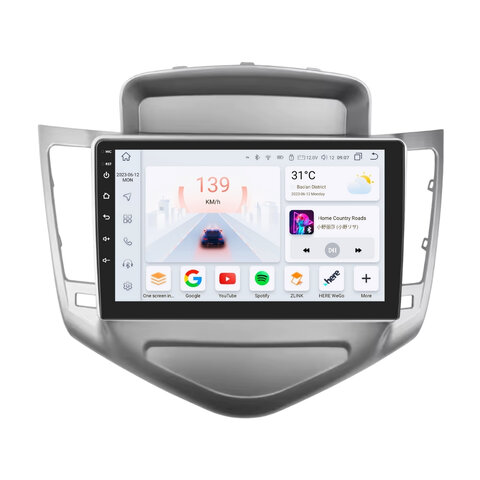 HIZPO KXCRZ9002 Autorádio 9" Android pro Chevrolet Cruze Model: S9008 (8+128GB) CHRS9008_KXCRZ92