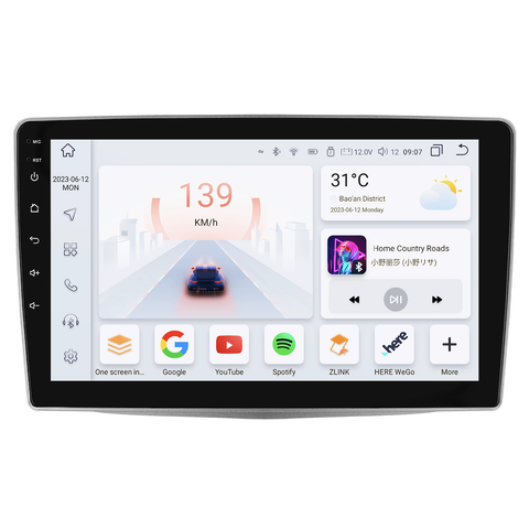 HIZPO KXARMITO91 Autorádio 9" Android 13 pro Alfa Romeo MiTo Model: P9002CP (2+32GB) CHR3389_P90