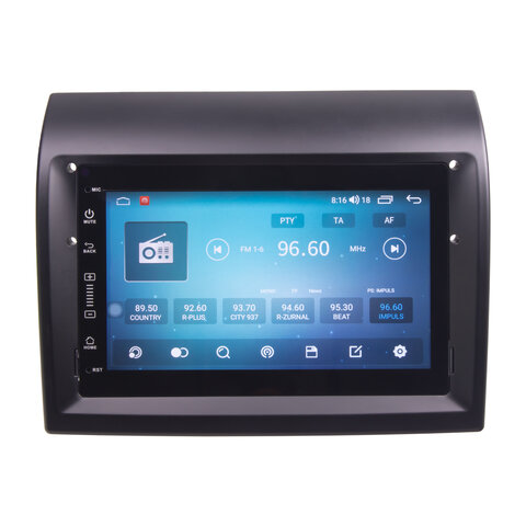 Autorádio pro FIAT/CITROEN/PEUGEOT s 7&quot; LCD, Android, WI-FI, GPS, CarPlay, 4G, Bluetooth, 2x USB 80887A4