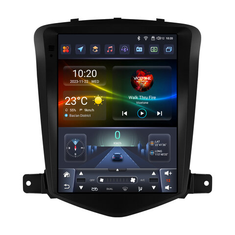 HIZPO CVCRZ9701 9,7“ Android 13 Autorádio Chevrolet Cruze Model: 8S9701 (8+128GB) CHR2511_8S9