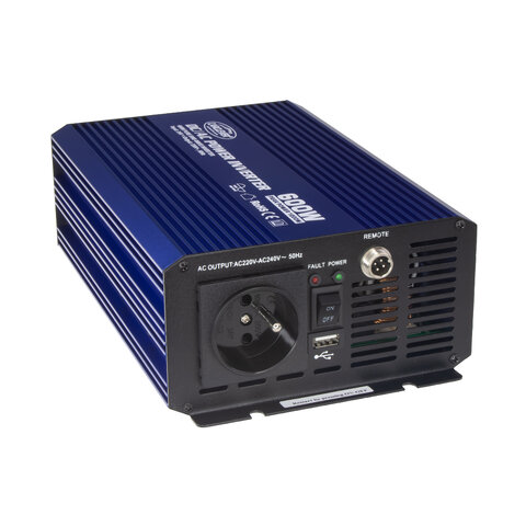 Sinusový měnič napětí z 24/230V, 600W 35psw624