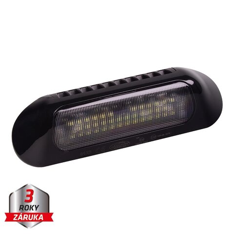 LED světlo nástěnné, černé, 57W, ECE R10, R148 wl-B048