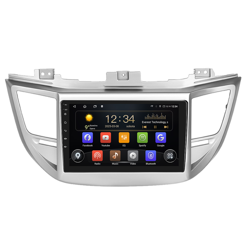 Isudar 2DIN autorádio T75-IEV97 Android, Hyundai Tucson T75-UN08M/A7121