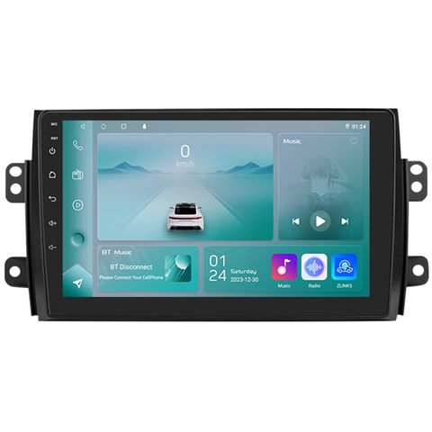 HIZPO KXSZSX491 Autorádio 9" Android 13 pro Suzuki SX4 Model: P9002CP (2+32GB) CHR442