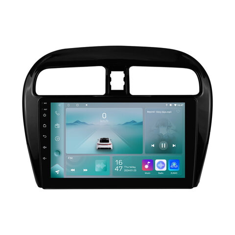 HIZPO KXMTSMS9001 Autorádio 9" Android pro Mitsubishi Space Star Model: P9002CP (2+32GB) CHR3068