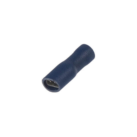 Objímka plochá izolovaná 4,8 mm modrá, 100 ks 4000406