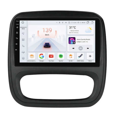 HIZPO KXOPELVV9001 Autorádio 9" Android Opel Vivaro 3, Renault Trafic 3 Varianta: Napájecí kabel typu A, Model: S9008 (8+128GB) CHR2334_TYP