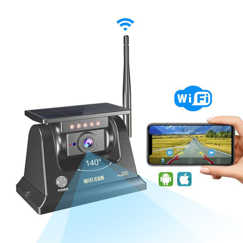 AKU / SOLAR přídavná bezdrátová Wi-Fi AHD kamera s magnetem cw1-cam9wifisbat
