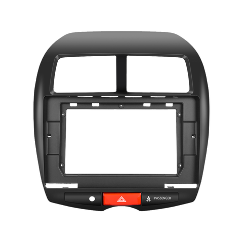 2DIN Rámeček pro Mitsubishi ASX / Mitsubishi Outlander III / Citroen C4 Aircross  / Peugeot 4008 s kabeláží A7101