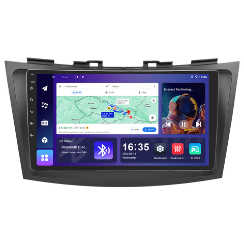 Isudar 2DIN autorádio T68B-IEV51 Android, Suzuki Swift II (Gen 4) B413
