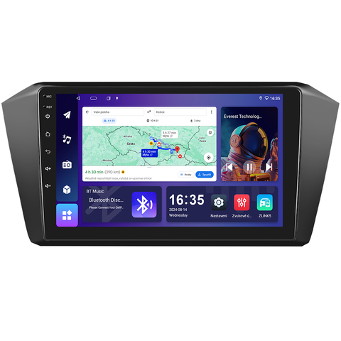 Isudar 2DIN autorádio T68B-IEV62 Android, Volkswagen Passat B8 B502