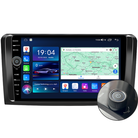 Everest 2DIN autorádio EVE64 Android, Mercedes-Benz ML / GL B607