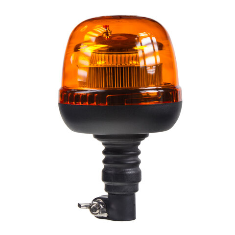 LED maják, 12-24V, 45xSMD2835 LED, oranžový, na držák, ECE R65 wl71hr