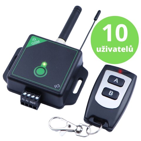 GSM klíč iQGSM-R3 pro 10 uživatelů (10+10)