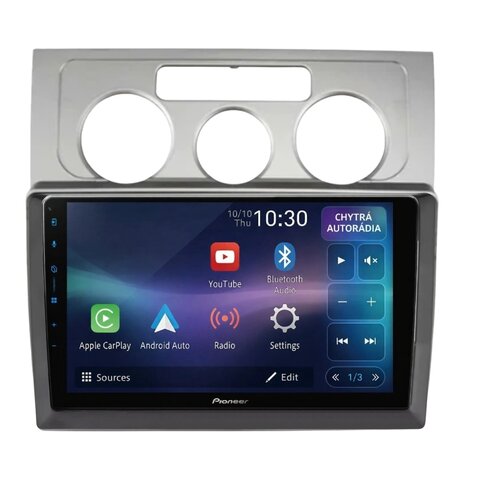 Autorádio Pioneer SPH-PF97BT pro VW Touran 1 / manuální klimatizace CHRSPH-PF97BT_KXVWTA101_4853
