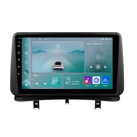 HIZPO KXRNCLIO391 Autorádio 9" Android 13 pre Renault Clio 3 Model: P9002CP (2+32GB) CHR2573