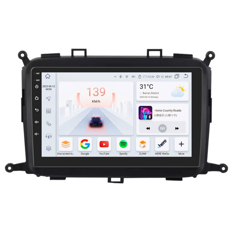 HIZPO KXKICRS91 Autorádio 9“ Android pro Kia Carens Model: S9008 (8+128GB) CHRKXKICRS91_S9008