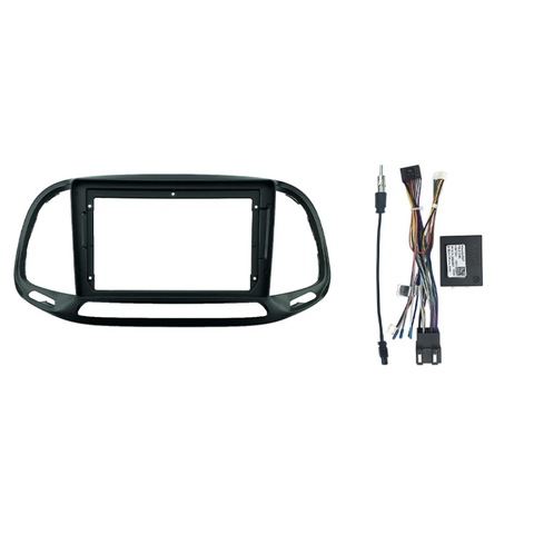 KXFTDBL91 Rámeček s napájecím kabelem pro 9" autorádio do Fiat Dobló CHR2458