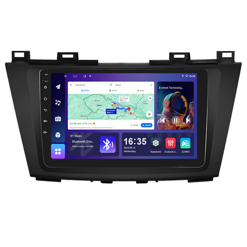 Isudar 2DIN autorádio T68B-IEV26 Android, Mazda 5 - II. generace B220