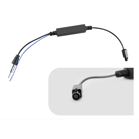 HIZPO Redukce na anténu FM rádia s napájením zesilovače CHR1190