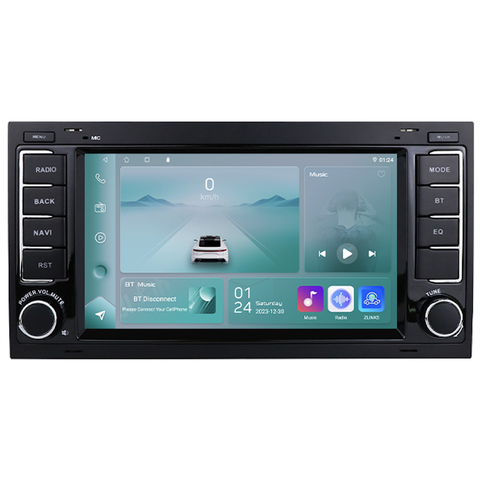 HIZPO VWTOR7001 Autorádio 7“ Android 13 pro Volkswagen Touareg, Transporter T5, Multivan, Caravelle Model: P2VWTOR7001 (2+32GB) CHRP2VWTOR7001CP