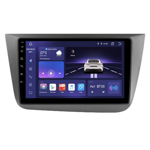 HIZPO KXSTAT91 Autorádio 9" Android 13 pro Seat Altea, Toledo Model: S9008 (8+128GB) CHR1791