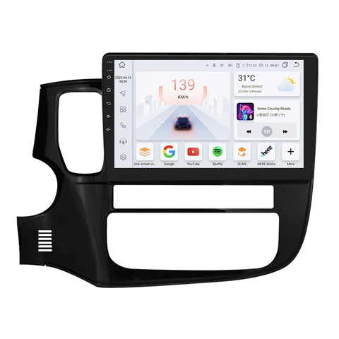 HIZPO KXLD101001 Autorádio 10,1“ Android pro Mitsubishi Outlander 3 Varianta: B - S RockFord, Model: S101004 (4+32GB) CHR1458_TYP2