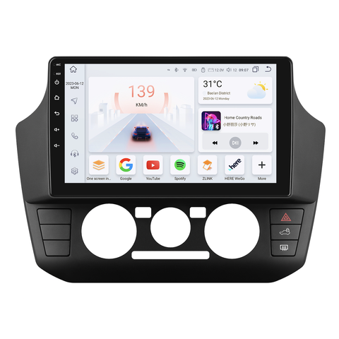 HIZPO KXVWUP91 9" Android 13 Autorádio pro Volkswagen Up ! Model: S9006 (6+64GB) CHR3308_S91