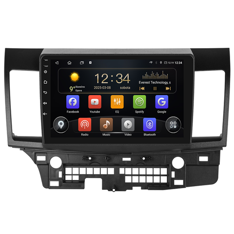 Isudar 2DIN autorádio T75-IEV53 Android, Mitsubishi Lancer VIII T75-UN08/A7240