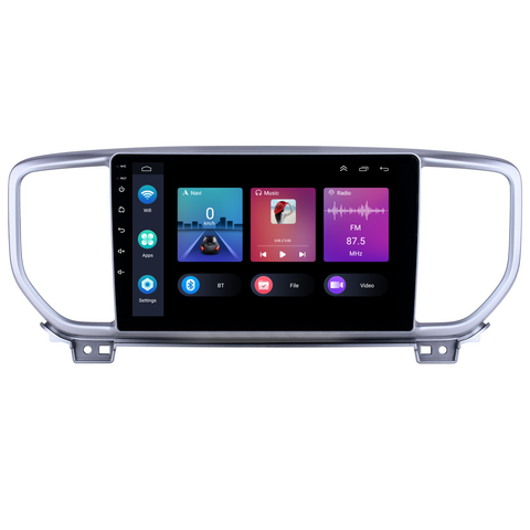 Podofo 2DIN autorádio PEV93 Android, Kia Sportage 4 KX5 B381