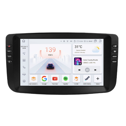 HIZPO KXFTPT91 Autorádio 9“ Android pro Fiat Punto Model: S9004 (4+32GB) CHRS9004_KXFTPT91