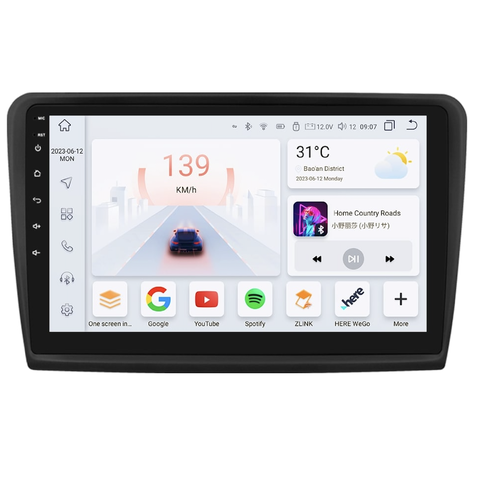 HIZPO KXSKDSPR101 Autorádio 10,1“ Android 13 pro Škoda Superb 2 Model: S101004 (4+32GB) CHR102