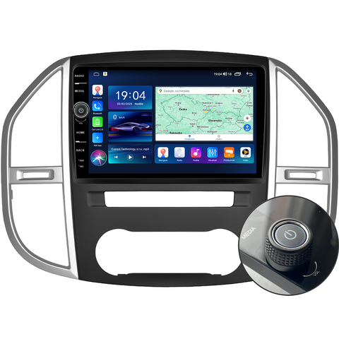 Everest 2DIN autorádio EVE63 Android, Mercedes-Benz Vito III B601