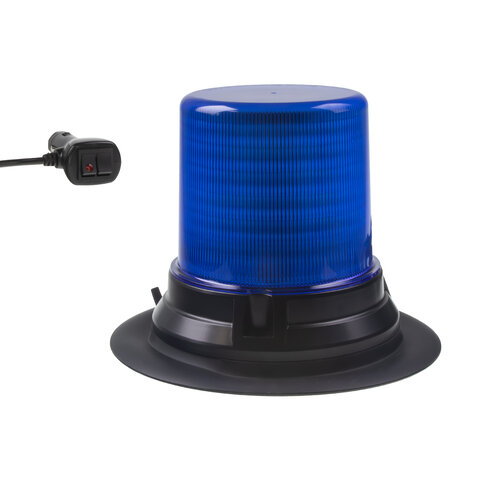 LED maják, 12-48V, 144x1W modrý, magnet, ECE R65 wl185blu LED maják, 12-48V, 144x1W modrý, magnet, ECE R65 wl185blu