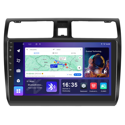 Isudar 2DIN autorádio T68B-IEV58 Android, Suzuki Swift B467