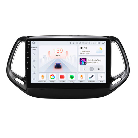 HIZPO KXJPCPS102 Autorádio 10,1“ Android 13 pro Jeep Compass II Model: S101006 (6+64GB) CHR3719_S11