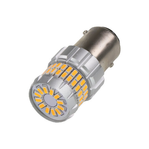 LED BAY15d oranžová, 12V, 60LED/3014SMD, 360° 951416ora