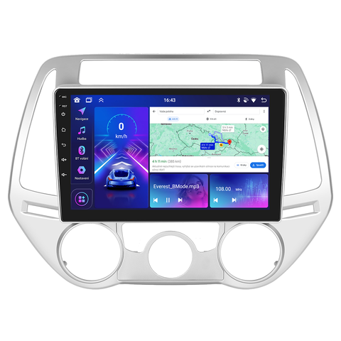 Bmode 2DIN autorádio BEX49 Android, Hyundai i20 BEX-UN06M/A7451