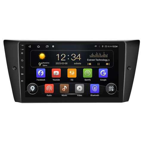 Isudar 2DIN autorádio T75-IEV86 Android, BMW E90 / E91 / E92 / E93 T75-UN08M/A7201