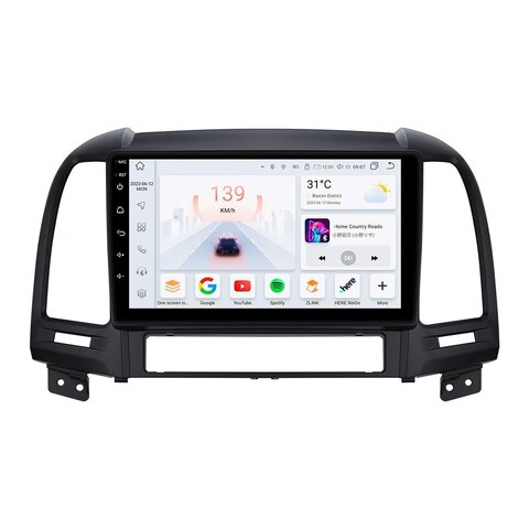 HIZPO KXSTF9001 Autorádio 9" Android pro Hyundai Santa Fe 2 Model: S9008 (8+128GB) CHR1763