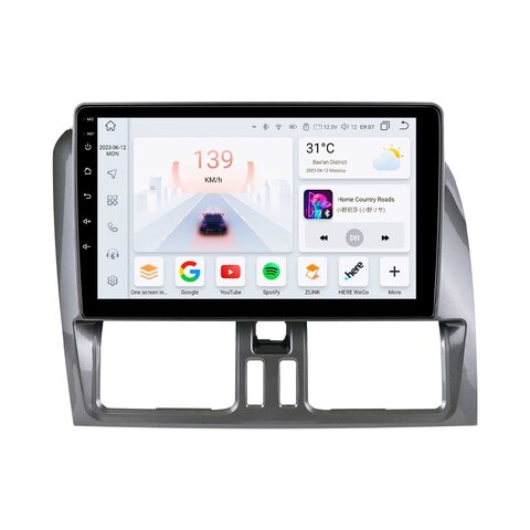 HIZPO KXVVXC6091/2 Autorádio 9" Android pro Volvo XC60 Varianta: (2014-2017), Model: S9006 (6+64GB) CHR1986_201