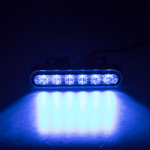 PROFI výstražné LED světlo vnější, modré, 12-24V, ECE R65 911-622blu