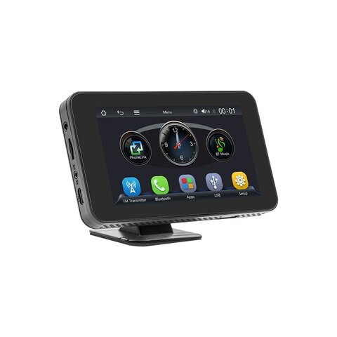 Monitor 4,7" s Apple CarPlay, Android auto, Bluetooth, USB/micro SD, kamerový vstup ds-470ca